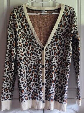 💥 Volcom Stone Leopard For Keeps Cardigan